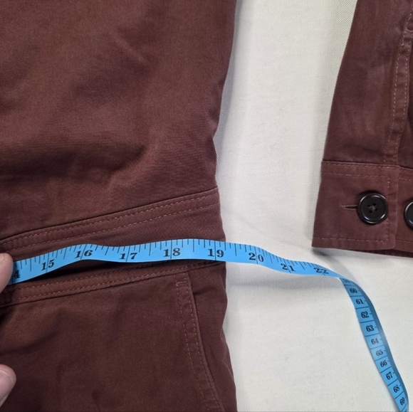 BR/HTG-SF-78 Banana Republic Reissue M Chocolate Rust Utility Jumpsuit Gorpcore - Picture 16 of 16